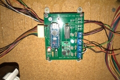 big red control board with booster