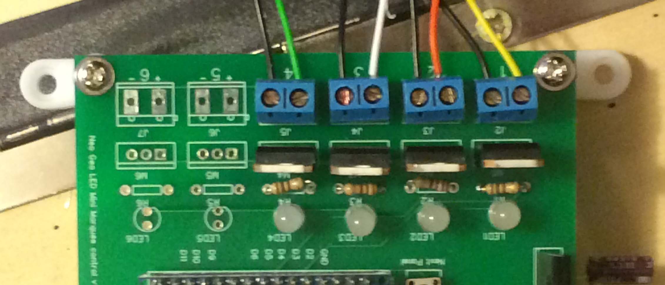 Panel connections